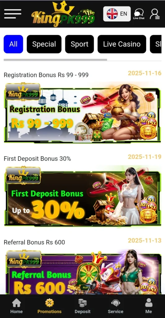 KINGPK999 Game Download