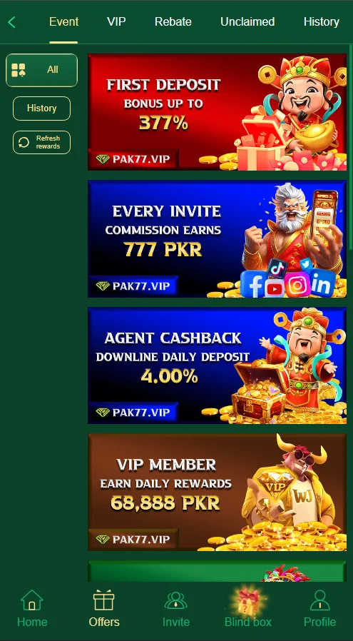 Pak77 Game App