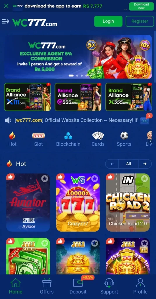 WC777 Game
