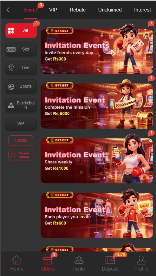 B77 Bet Game Apk